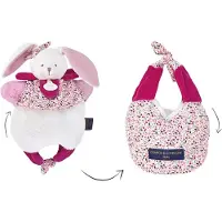 Doudou et Compagnie Amusette Hase Schmusetuch 30cm