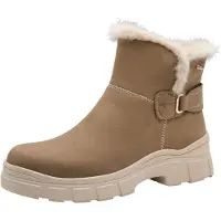 Tamaris Damen-Stiefeletten 1-26825-45, Farbe: Camel, Größe: 40