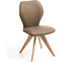 NIEHOFF SITZMÖBEL Colorado Trend-Line Design-Stuhl Gestell Wildeiche - Leder