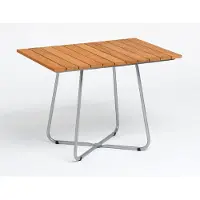 Weishäupl Balcony Klapptisch Teak/Edelstahlgestell 100x70 cm