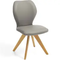 NIEHOFF SITZMÖBEL Colorado Trend-Line Design-Stuhl Eichen/Polyester - 180° drehbar