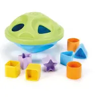Green Toys Bausteine in Spielformen sortieren