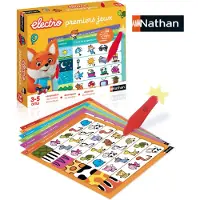 Nathan Electro premiers jeux 2.0, 3 Jahr(e), Mit Ton, Batterien erforderlich, LR41, Karton, Kunststoff, Mehrfarbig