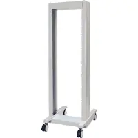 NVent 19"-Laborgestell, fahrbar - 19"LABORGESTELL 36HE RAL7035