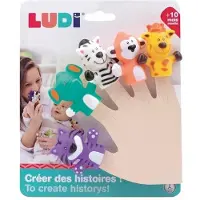 Ludi Fingerpuppen Tiere aus dem Dschungel / ab 10 Monaten