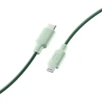 Cellularline Stylecolor Cable 100cm - USB-C to Lightning, 1 m, Lightning, USB C, Stecker, Stecker, Grün