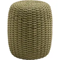 Jan Kurtz Moon Pouf aus Polyproylenseil