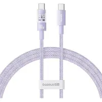 Baseus Gem Typ C-Typ C 100W Kabel 1m lila (P10373000511-00)