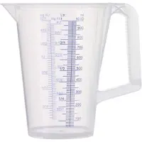 Pressol Messbecher 1 l blau bedruckte Skala Polypropylen