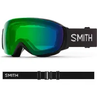 Smith Skibrille I/O Mag S ChromaPop Everyday Green Mirror Unisex Black