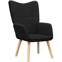 vidaXL Sessel Schwarz 62 x 67 x 95,5 cm Sherpa-Stoff