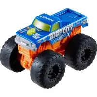 Hot Wheels Monster Trucks ROARIN' WRECKERS BIGFOOT Vehicle, Monstertruck, 3 Jahr(e), LR44, Metall, Kunststoff, Mehrfarbig