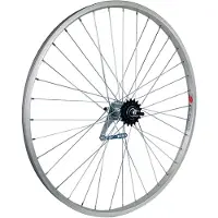 Gurpil Aluminium 24 X 1.375 Back-pedal Rennrad-hinterrad