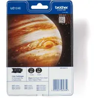 Brother LC-1240 BK BP2DR schwarz Twin-Pack