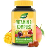 Nature'S Way Vitamin B Komplex Gummies – alle B-Vitamine, Mango-Geschmack