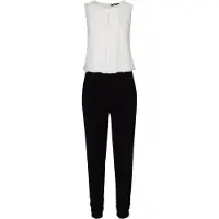 Vera Mont Jumpsuit , Black/Cream in Größe 48