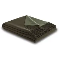 Biederlack Plaid "Soft Impression im Doubleface-Look", Wolle-Kaschmir-Mix
