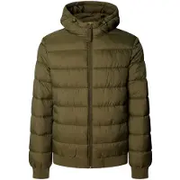 Pepe Jeans Braune Herrenjacke mit Kapuze und Taschen – Stylisch und Praktisch
