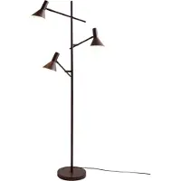 It´s about RoMi Stehlampe Izmir, rot, für Wohn- / Esszimmer, Metall, Modern, Stehlampe