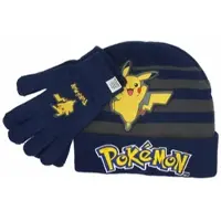 Pokémon Winter Set für Kinder – Mütze & Handschuhe