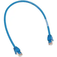 Hager Patch-Leitung 2xRJ45 Steck.bl 2m ZZ45WAN200
