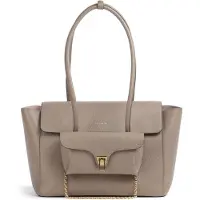 Coccinelle Double Beat Grained Leather Handbag