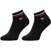 Tommy Hilfiger Sneaker-Socken - 2er-Pack - Schwarz - - 39/42 - Socken