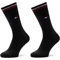 Tommy Hilfiger Lange Socken 701228176 Schwarz