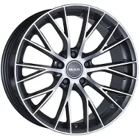 Mak Alufelge Munchen 9.5X19 5X112 Et 28 Gun Met-Mirror Face