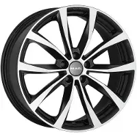 Mak Wolf black mirror 8x20 ET50 - LK5/112 ML57.1 Alufelge schwarz