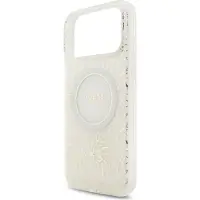 GUESS Iml Flowers Electro Pearl Strap Magsafe Iphone 17 Pro Max Handyhülle