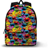 KARACTERMANIA Sesame Street Collage 44x31x18 Cm 24.55l Rucksack
