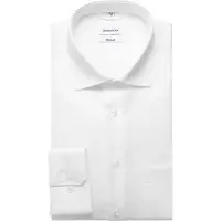 Seidensticker Businesshemd "Schwarze Rose", Herren, Gr. 3XL (48), normale Ärmellängen, weiß, 100% Baumwolle, unifarben, regular fit, 2-Knopf-Manschette, Hemden Businesshemd, Regular 1/1 Kentkragen Uni