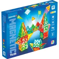 Geomag Magnetspielbausteine "Magnetic Tiles Gems (4103)", bunt, Spielbausteine, Kinder, Kunststoff, Magnetspielbausteine