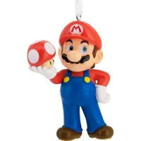 Hallmark Ornament l93 fc Mario mit Pilz (multi)