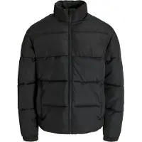 Jack & Jones Herren Stehkragen Steppjacke Schwarz