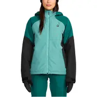 Volcom - Wasserfeste und isolierende Snowboard Jacke - Agate Insulated Jacket Arctic W Blue für Damen - Größe M - Blau