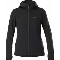 Eider - Atmungsaktives und warmes Fleece – Damen / Frau – Bellacha Hoody Fleece - W Bellacha Hoody Fleece Black für Damen - Größe XL -