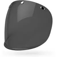 Bell Custom 500 Retro Visier 3-Snap Dunkelrauch
