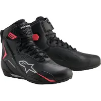 Alpinestars Stella Faster-4 Drystar Schuhe Black Gray Coral Fluo