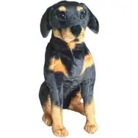Dubi Plusz Pies Rotweiller siedzcy 65cm 30221