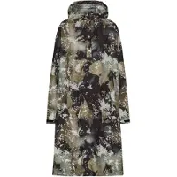 Ilse jacobsen Poncho Damen RAIN222SPRP Raincoat Moss Print-Einheitsgröße