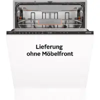 Gorenje GV673B65 vollintegrierter Geschirrspüler 60 cm, Unterbau, Standardgröße (60 cm), Edelstahl, Berührung, 2 Korb/Körbe, Korb