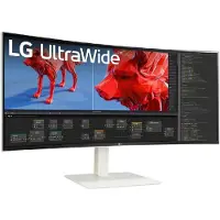 LG 38BR85QC-W, 96,5 cm (38"), 3840 x 1600 Pixel, UltraWide Quad HD+, LCD, 1 ms, Weiß