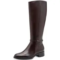 Tamaris Da.-Stiefel Glattleder braun