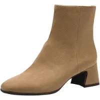 Tamaris Damen Stiefelette Reißverschluss mit Antislide und 100% vegan 1-25314-45, Größe:41 EU, Farbe:Beige