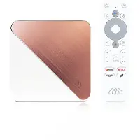 Homatics Box R 4K Plus Android TV Mediaplayer (4K UHD, HDR, WiFi 6, Bluetooth, Sprachfernbedienung)