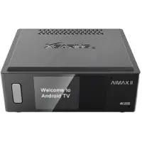 Xsarius AIMAX 2 UHD 4K AndroidTV 11 IP-Receiver (1.77" TFT LCD Farb-Display, Dual WiFi, BT, OTT)