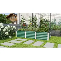 Vitavia Vitavia, Hochbeet "Linus IN & OUT 401 S", seegras/ alu eloxiert, S
