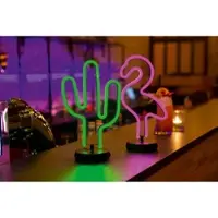 Hellum LED Flamingo pink batteriebetrieben